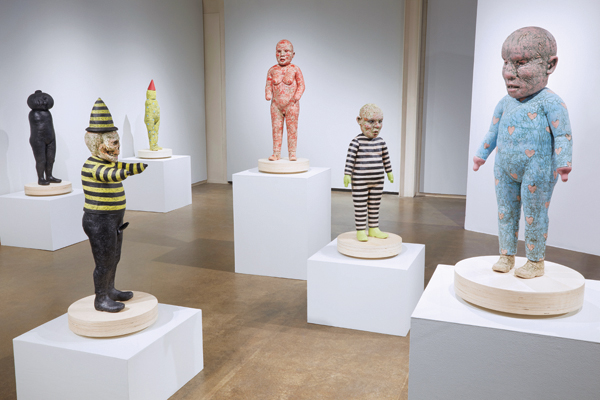 1 Installation view at Northern Clay Center, 2016. Photo: Peter Lee.