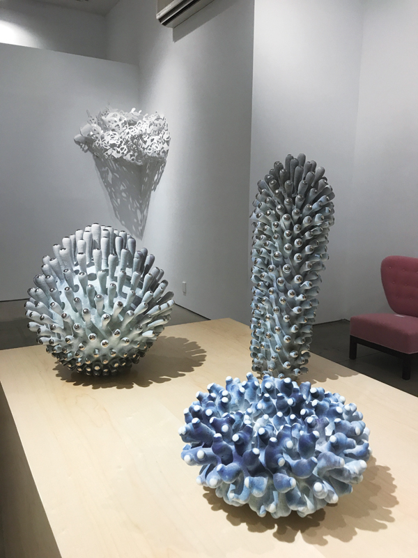   2 Installation view of “Order in Chaos: The Duality of Nature”  at Hostler Burrows in New York, New York, May 4–June 15, 2018. 
