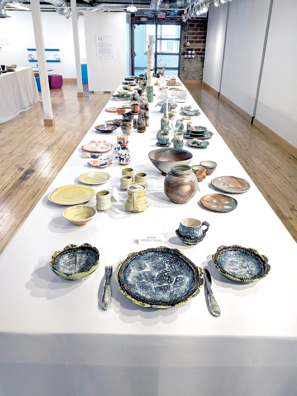 3 Cone Pack Invitational “A Place at the Table” at the Plains Art Museum in Fargo, North Dakota.