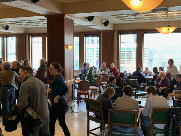 This year's ICAN Meet & Greet was at Brit's Pub.