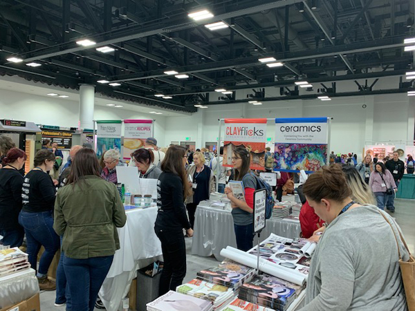 The CAN booth was busy all week!