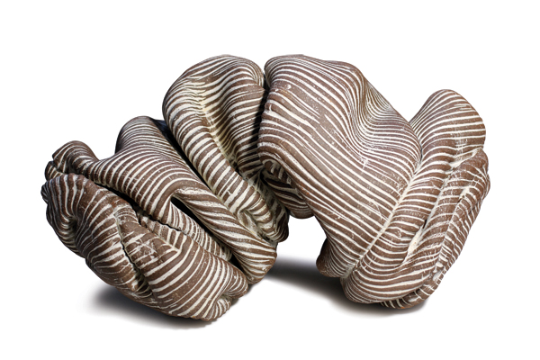 8 Sillon 33, 17 in. (43 cm) in diameter, stoneware, 2017.