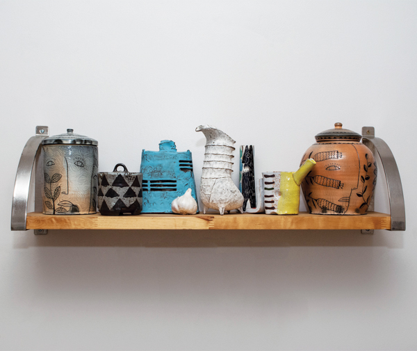 4 Left to right: Matthew Metz, Melissa Weiss, Sunshine Cobb, Candice Methe, Kurt Anderson, Mike Helke, Matthew Metz. 
