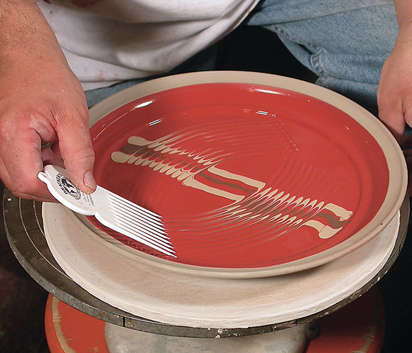 10 Combing a simple pattern through trailed slip.