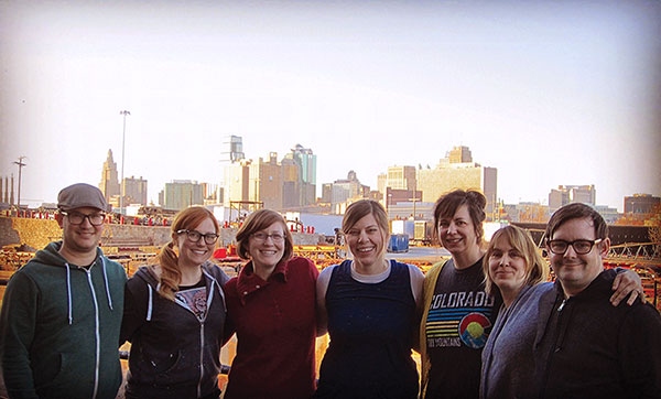 4 Kansas City Urban Potters’ collective group photo, 2018–19. Courtesy of the Kansas City Urban Potters.