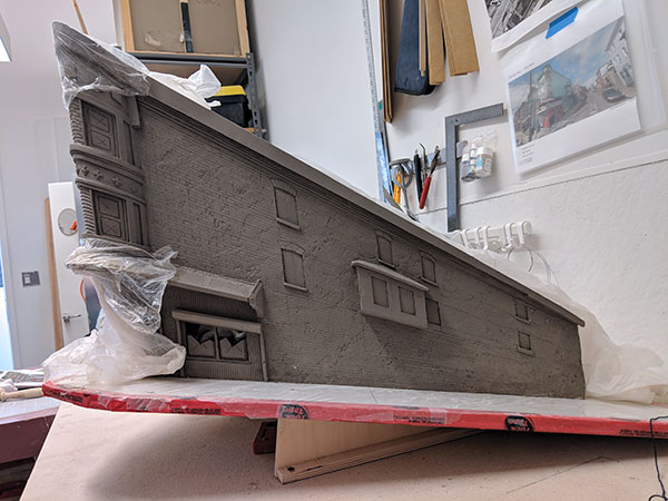 4 1700 N 24th St. in progress. Side view shows the skewed perspective.