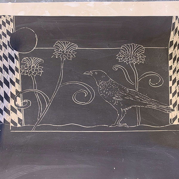 7 Experiment with patterns and designs that will unify your piece into a whole.