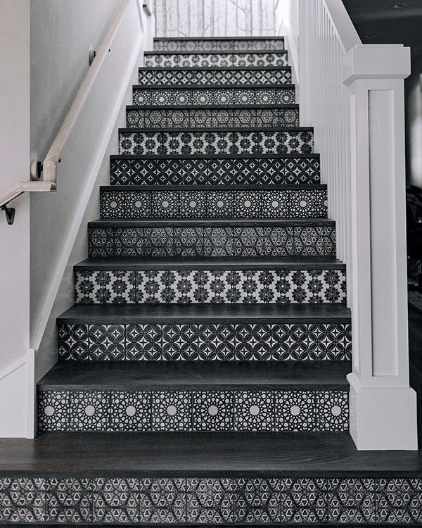 Custom tile installation