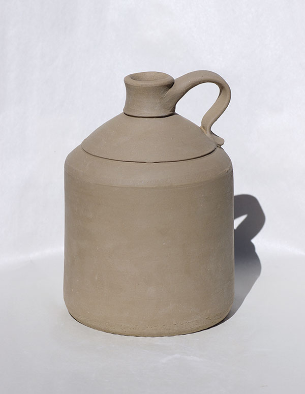 20 Set the jug aside to dry slowly before bisque firing.
