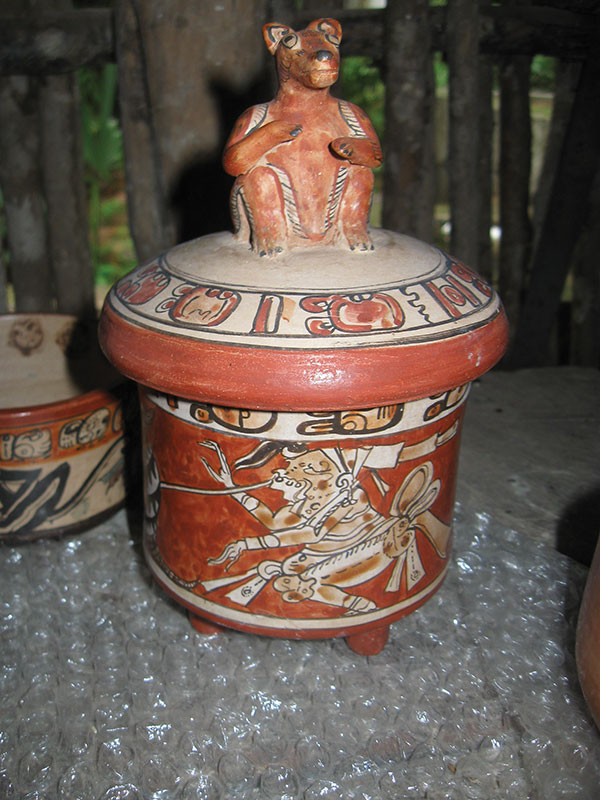 6 Patricia Morales’ lidded vessel.