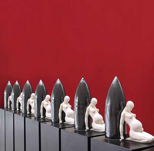 5 High Fired Motherhood (installation view).