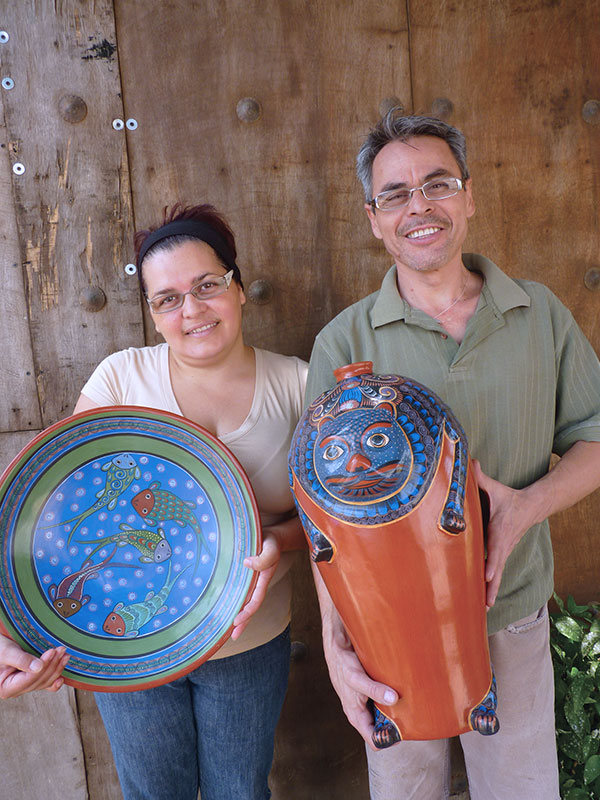 9 Luis Cortez and his wife Irma. 