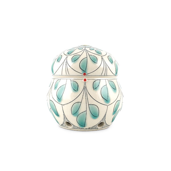 1 Porcelain vessel by Andrea Denniston.
