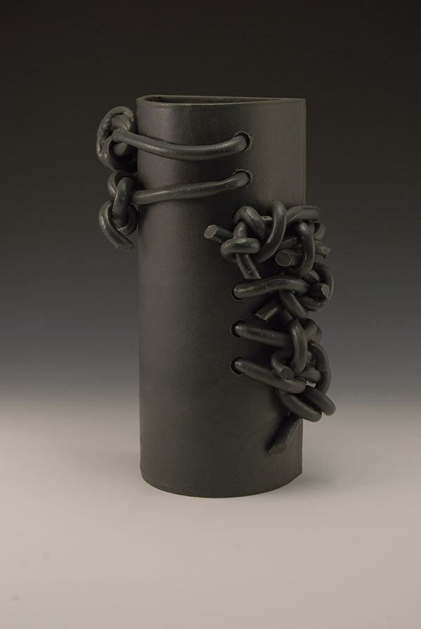 5 Mercutio (Pain Series), 15 in. (38 cm) in height, stoneware, glaze, 2019.