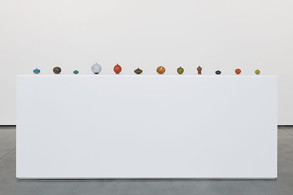 Doyle Lane “Weed Pots” exhibition at the David Kordansky Gallery. Courtesy of David Kordansky Gallery, Los Angeles. Photo: Jeff McLane.
