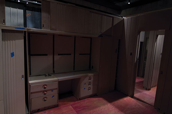 5 Lustron bedroom installation view at OHC. Courtesy of the Ohio History Connection.
