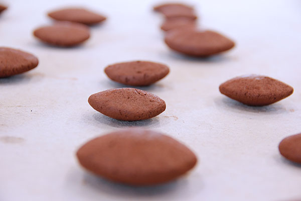 8 Pre-made wadding discs that are positioned in between pots.