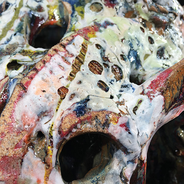 4 Detail of Untitled (In Form Series Number 4, Ganesha/Hugo/Diver Down).