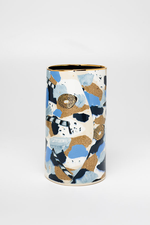 Finished vase by Ruby Pilven.
