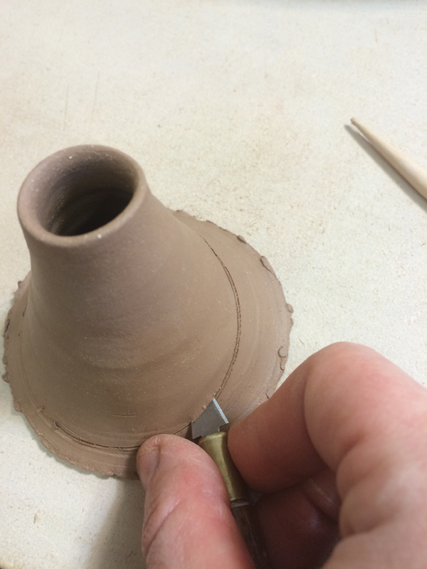 5 Cut with a sharp knife 
