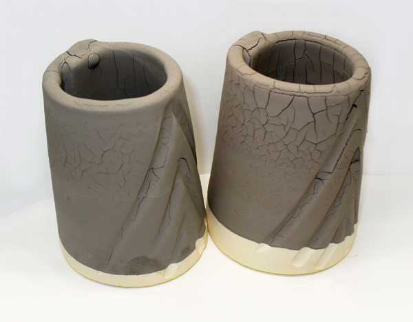 1 Alberta Slip is a clay, if used raw in high percentages it can crack during drying so calcination may be needed.