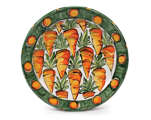 2 Karin Kraemer’s plate, 11 in. (28 cm) in diameter, 2014.