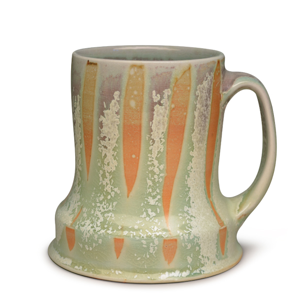 3 Tyler Gulden’s Striped Cup, 5 in. (13 cm) in height, porcelain, 2014.