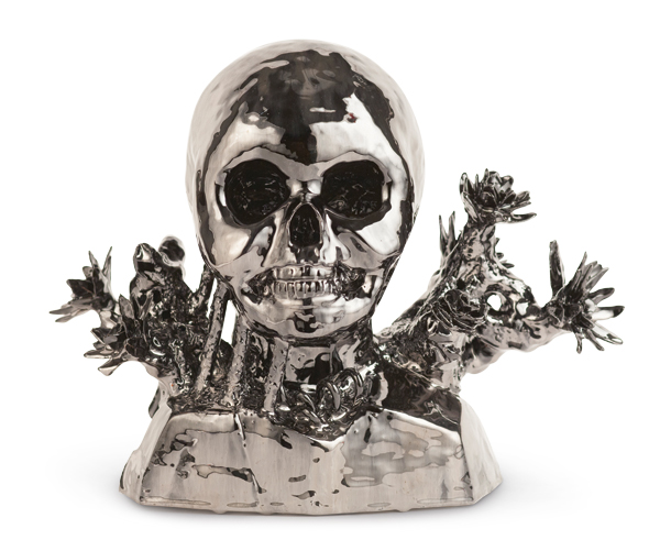 1 Jacob Foran’s The Death by Drowning of a Once Laughing Boy, 14 in. (36 cm) in height, ceramic, 2015. 