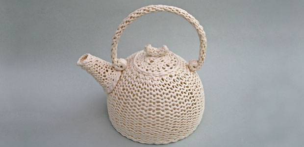 Making Delicate Porcelain Sculpture with Porcelain Slip and Flaxed Paper Clay