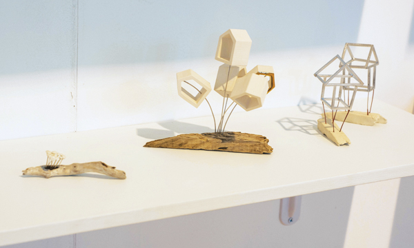 5 Progression of works from Robin Strangfeld’s Cluster, to Frederick Bartolovic’s Cliché Dreams, to Casey McDonough’s Dreaming of Clichés, 2015. Photo: Frederick Bartolovic.