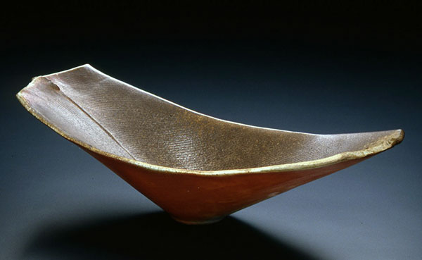 Slab Bowl, by Randy Johnston.