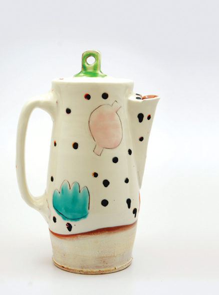 Brian R. Jones’ lidded pitcher.