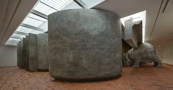 5 Today We Reboot the Planet, mixed-media installation, 2013.